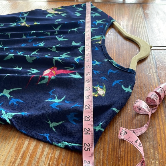 GUC Mandala Design crepe shift dress size M. - Picture 6 of 10